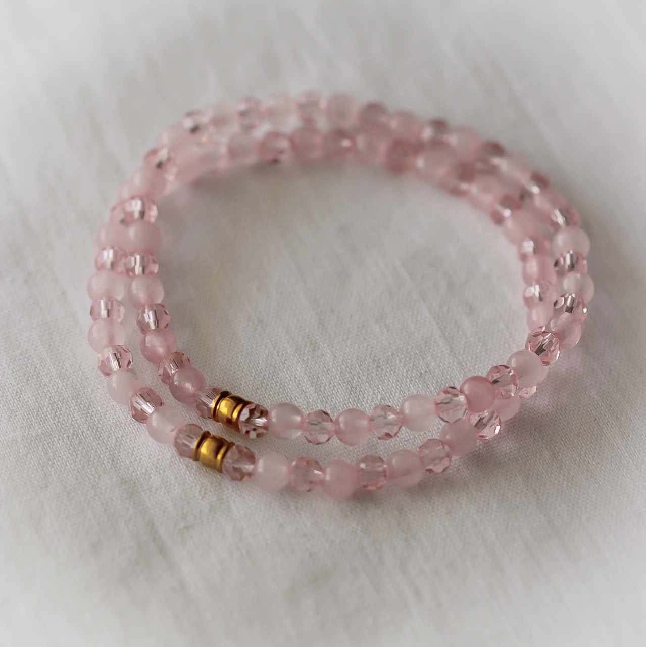 Mili Armband, Rosenquarz