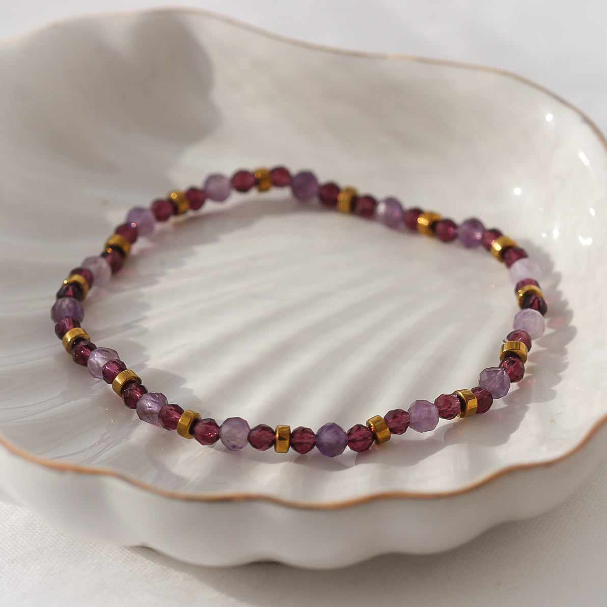 Helena Armband, Amethyst